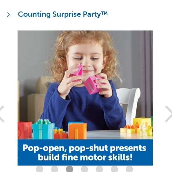 New! Learning Resources Counting Surprise Party ages & stages - Picture 2 of 8